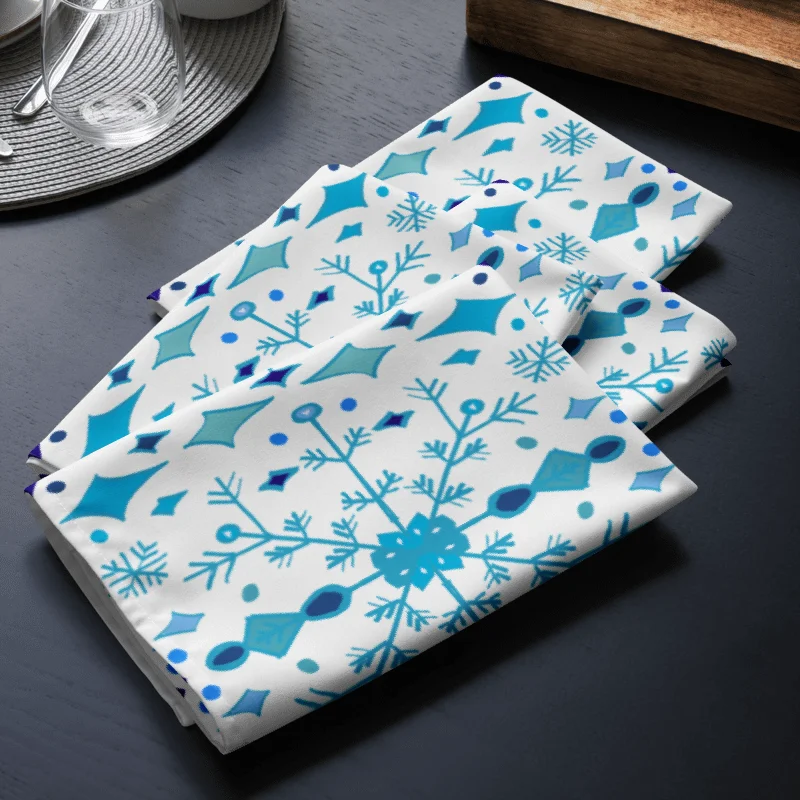 Icy Dreams Cloth Napkins (Set of 4) product image (1)