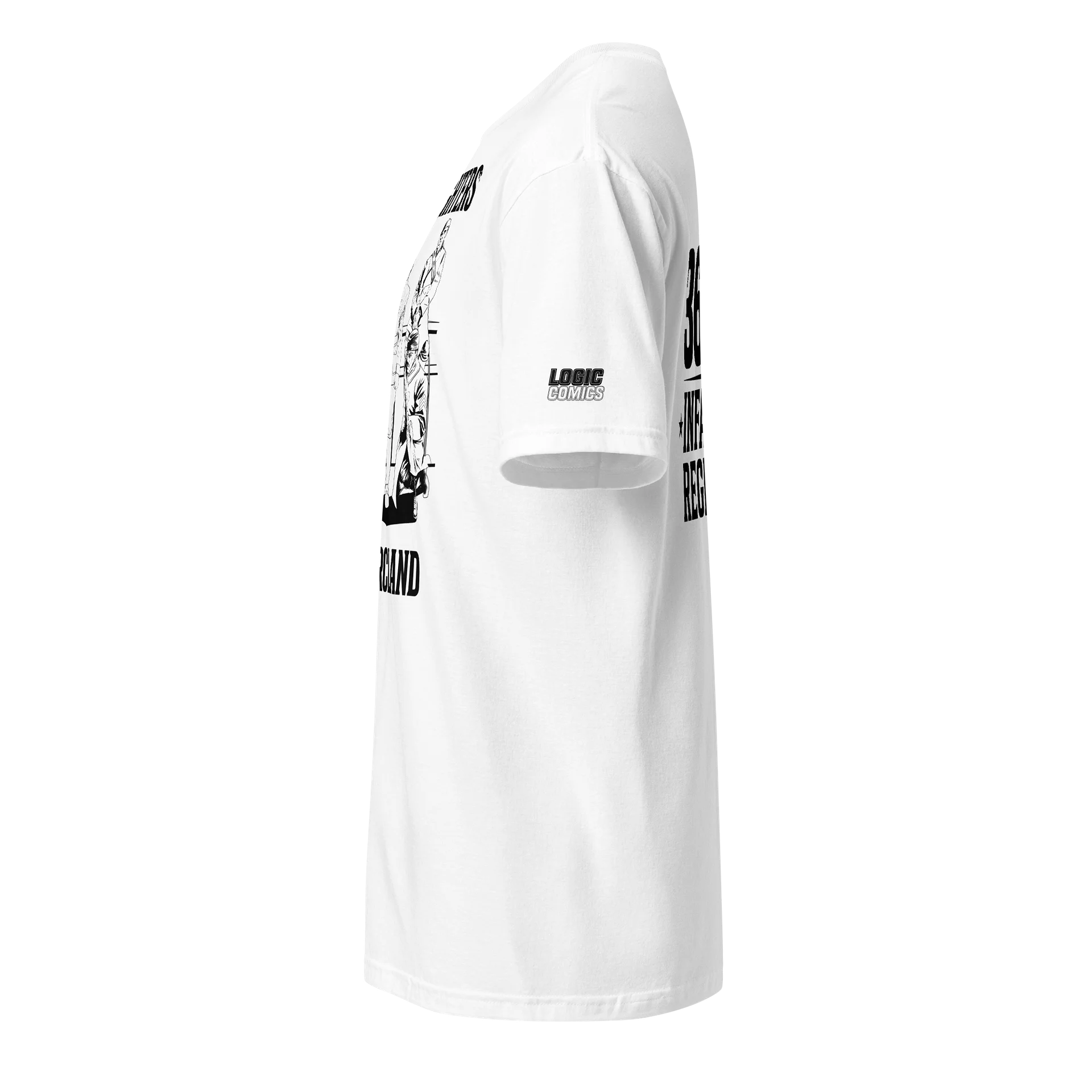 Hellfighters B&W t-shirt product image (3)