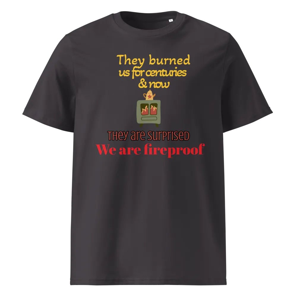 Fireproof Quote Organic Tee product image (5)