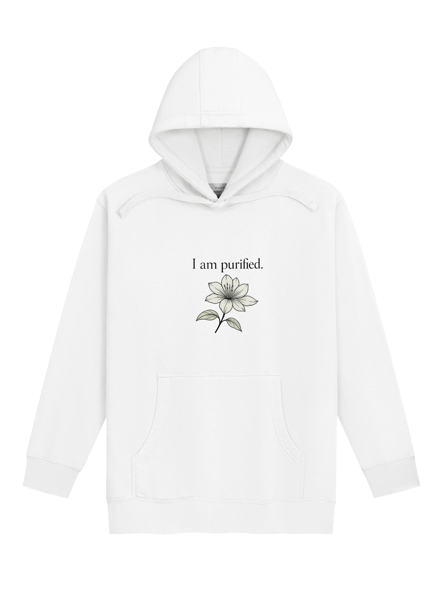 I Am Purified — Minimal Hoodie Purified Collection product image (1)