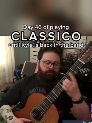 Day 46 of playing Classico until Kyle is back in the band. Song: Classico by Tenacious D Arranged and performed on Classical Guitar by Nick Cutroneo #guitartok #classicalcover #classicalguitar #classicalmusic #classicalguitarist #fingerstyleguitar #fingerstyleguitarist #fingerstylecover #acousticguitar #acousticguitarist #acousticcovers #guitarmeme #guitarmemesdaily #meme #memestiktok #memesong #jackblack #kylegass #tenaciousd #thepickofdestiny #classico  #fyp  #xyzbca  #twitch  #twitchmusic  #twitchstreamer  #musicstreamer  #nickcutroneo  #guitarshreda  #tiktoklive  #livestreaming  #TikTokLegendNickCutroneo  #challenge  #duetme  #TenaciousNick  #tiktoklivespotlight