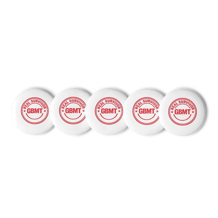 Real Survivor GBMT Pin Buttons Set product image (1)