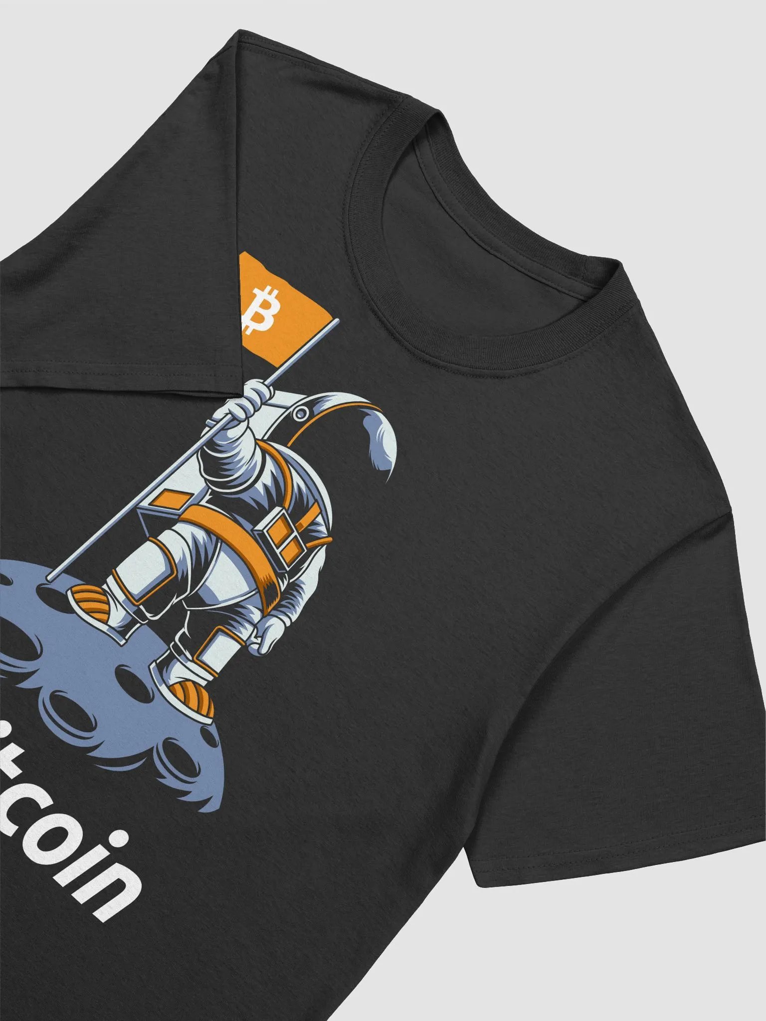 Moon Mission Bitcoin Explorer T-Shirt product image (3)