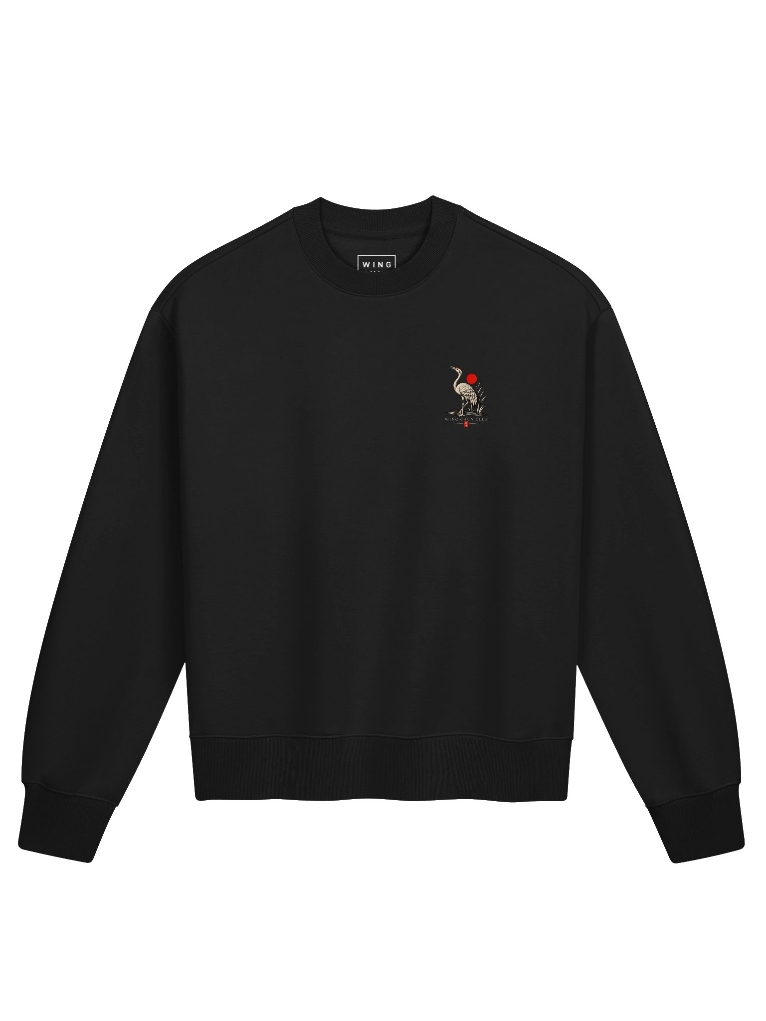 Still Crane | Wing Chun Club Originals Crewneck product image (1)