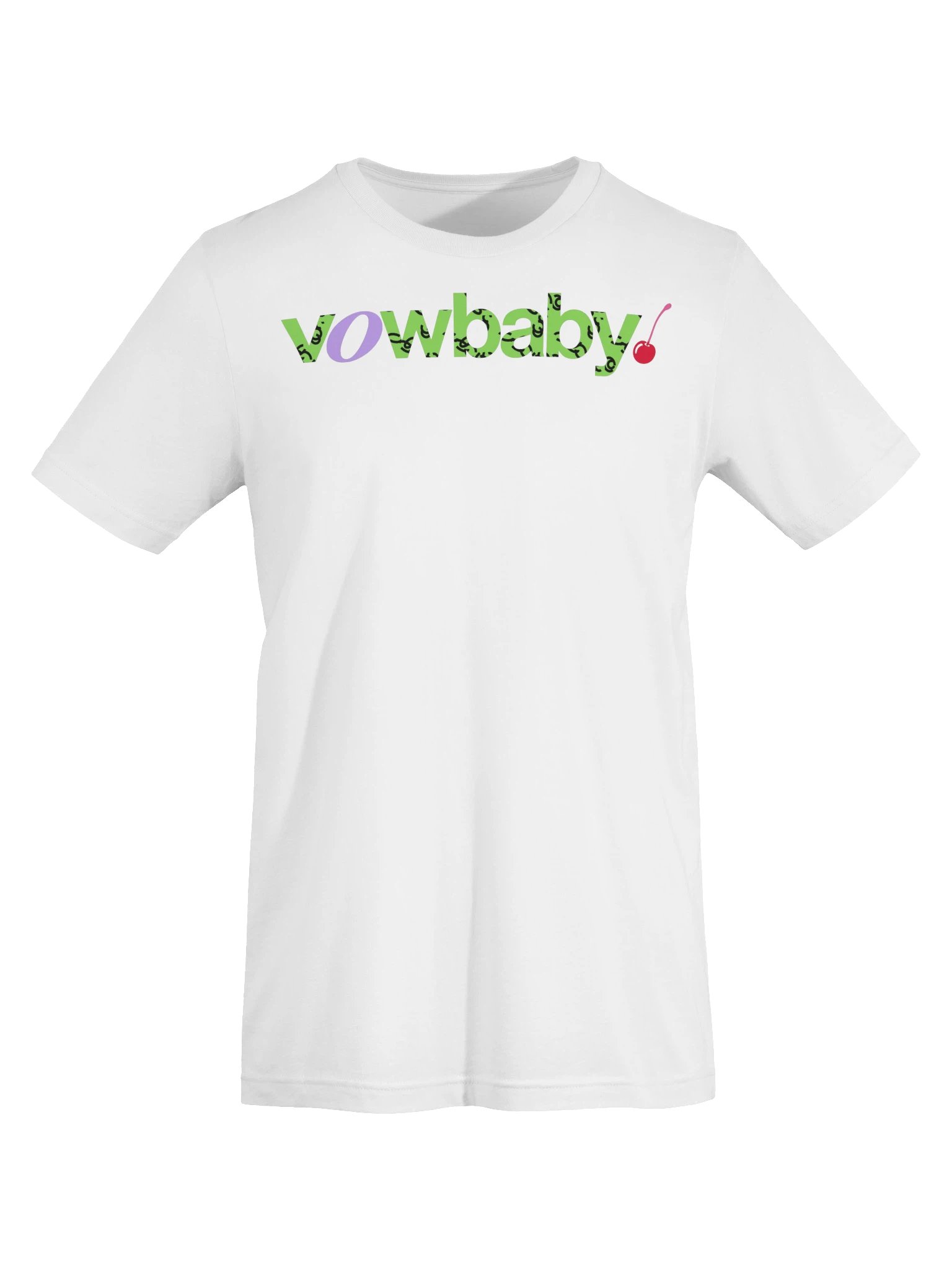 vowbaby Logo Tee · Lime Leopard product image (4)