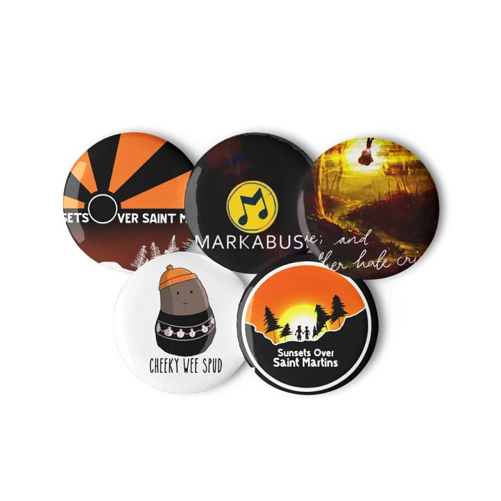 Sunset Silhouette Pin Set product image (3)