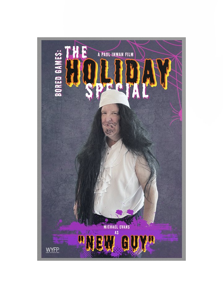 Bored Games: The Holiday Special - "Hero New Guy" Poster product image (1)