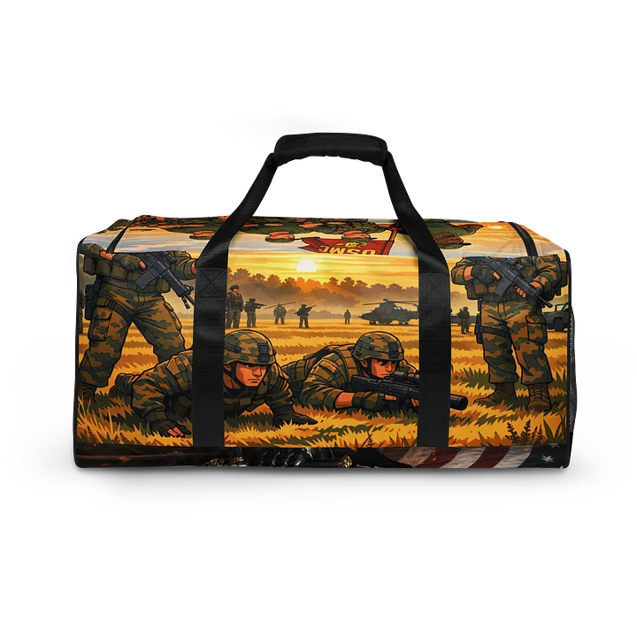 USMC Travel Bag — Once a Marine, Always a Marine product image (2)