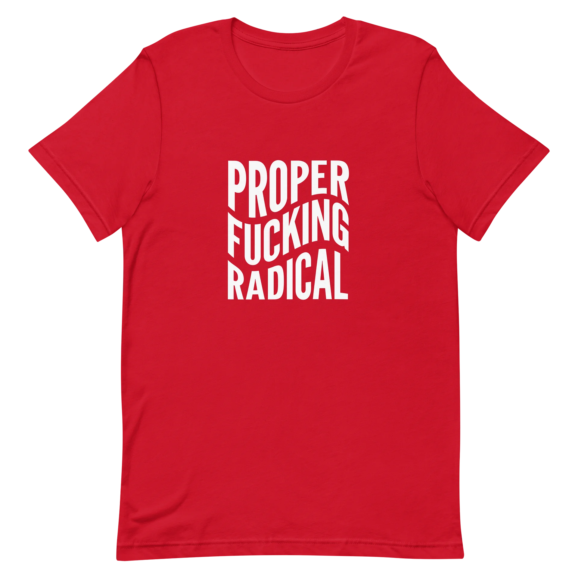 Proper Fucking Radical White Tee product image (20)