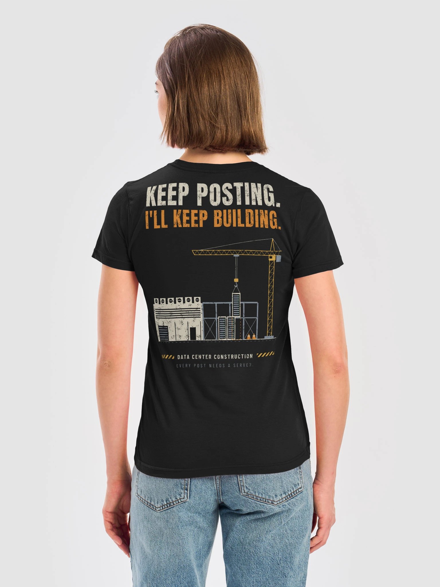 Keep Posting. I'll Keep Building. - Women's Tee product image (11)