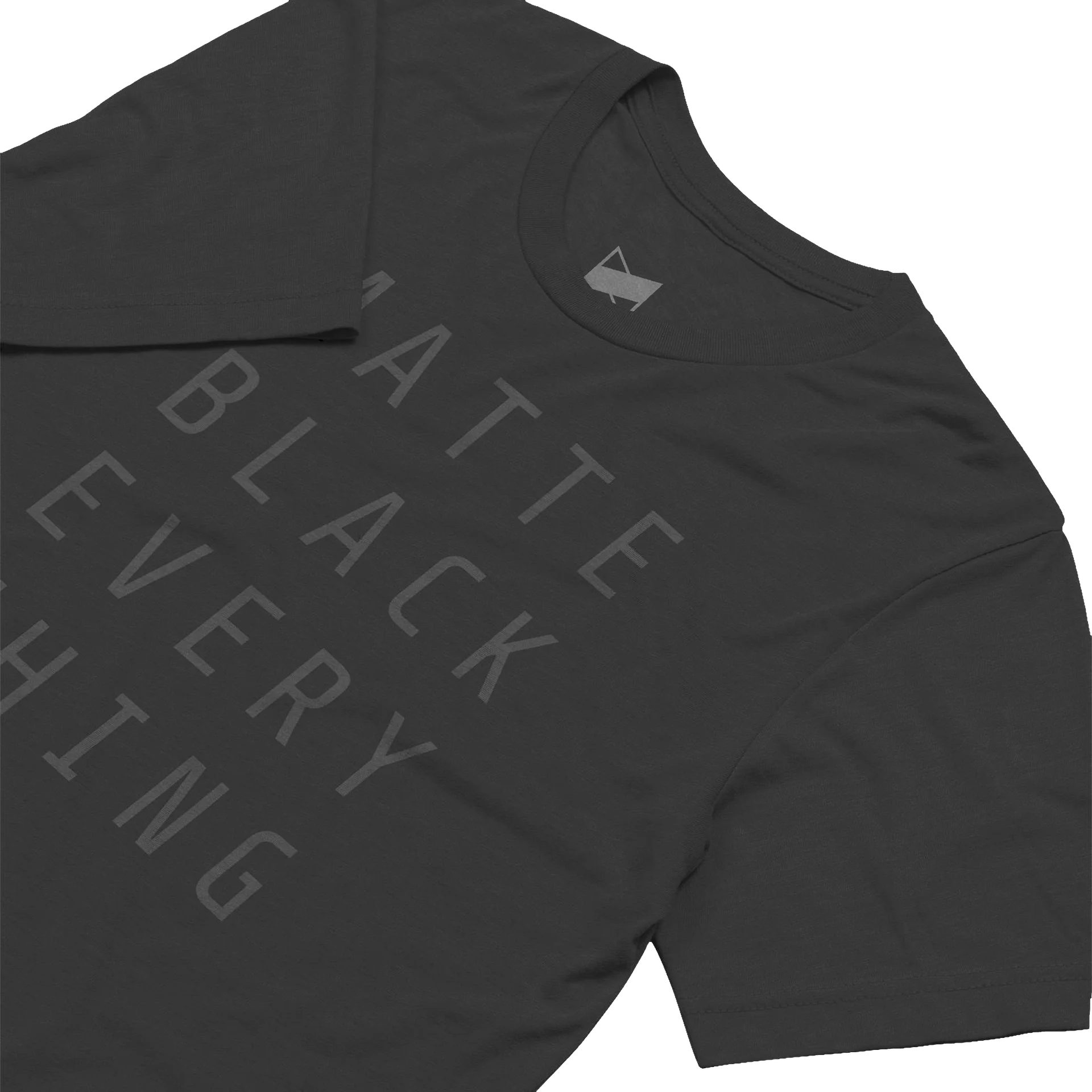 Matte Black Everything T-Shirt product image (3)