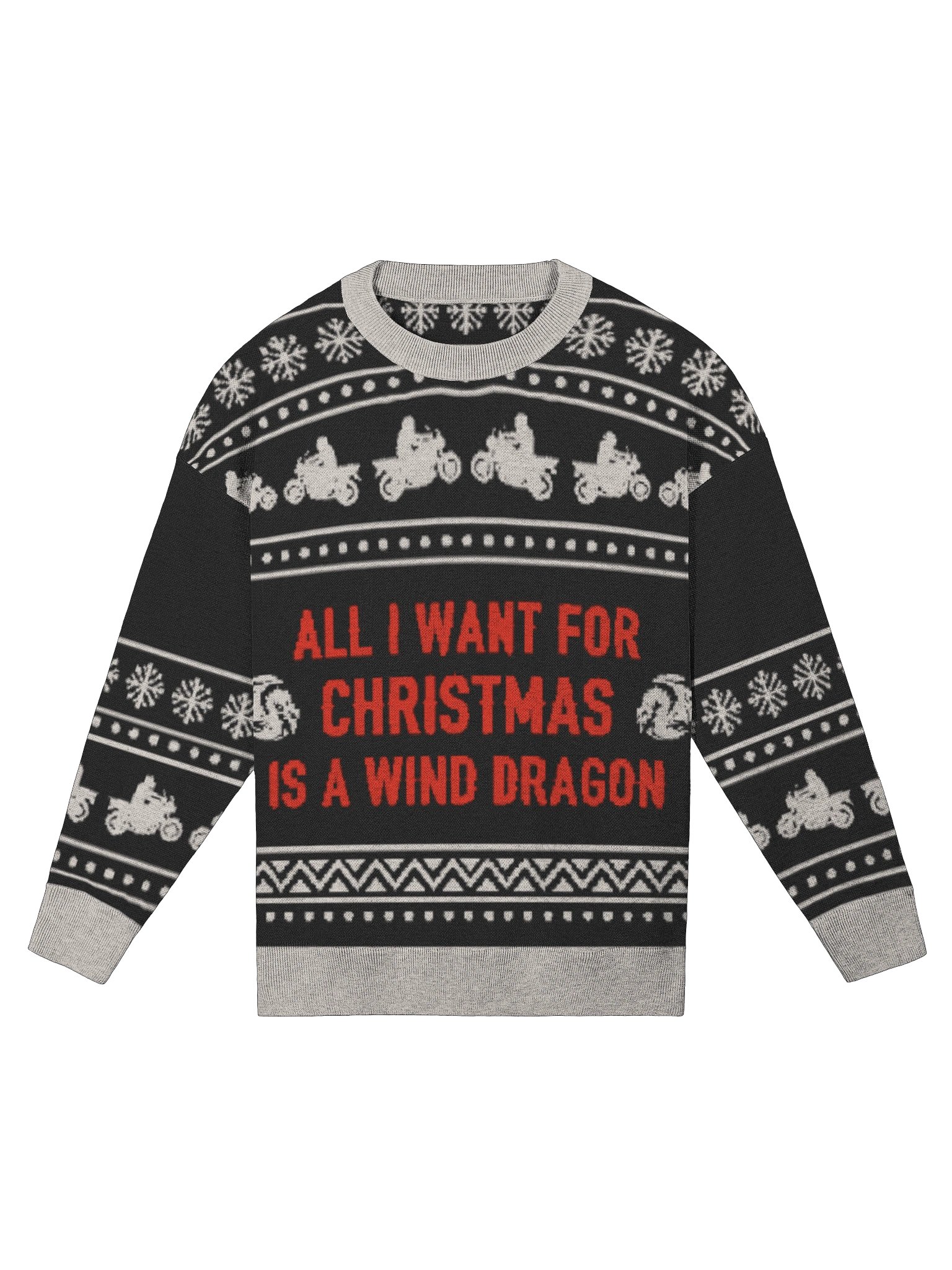 Wind Dragons Ugly Christmas Sweater product image (1)