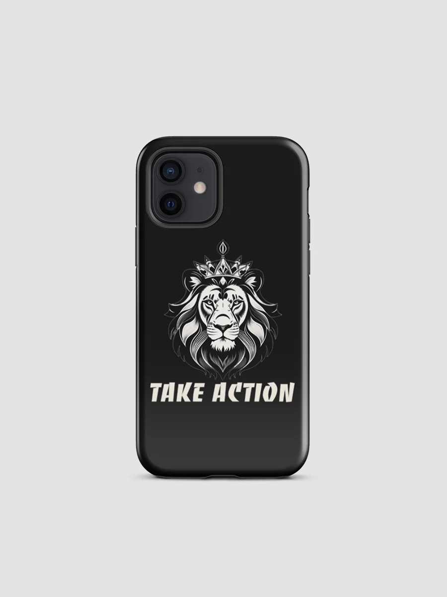 Durable Take Action Case for iPhone Black product image (1)