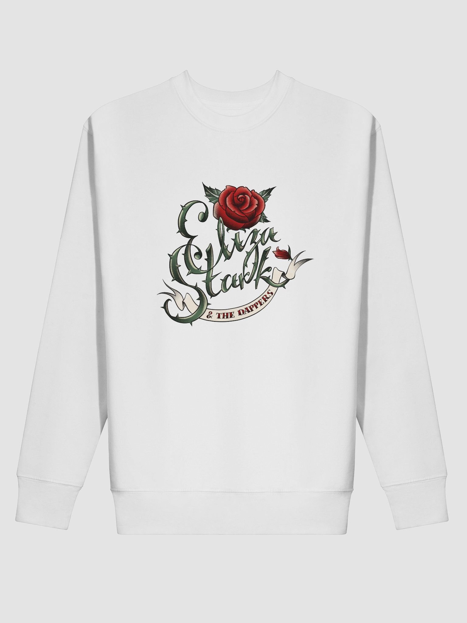 Rose & Ornate Text Premium Sweatshirt product image (38)