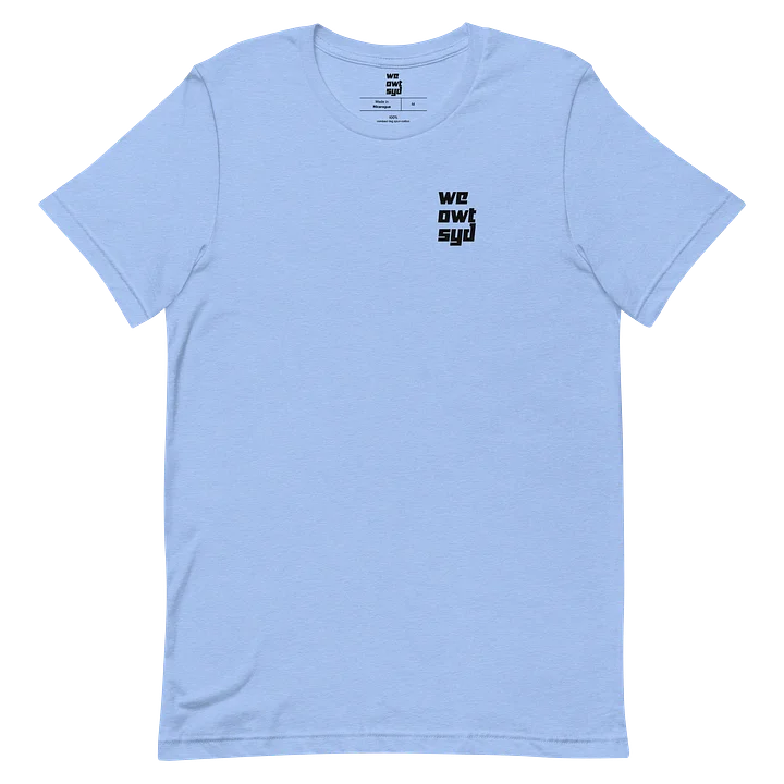 WeOwtsyd Premium T-Shirt - Chest Logo - Carolina Blue product image (2)