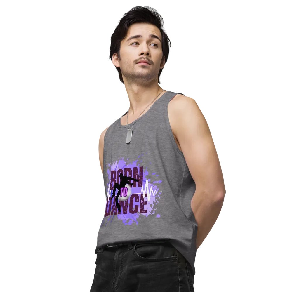 Born to Dance His Silhouette Embrace Tank Top product image (120)
