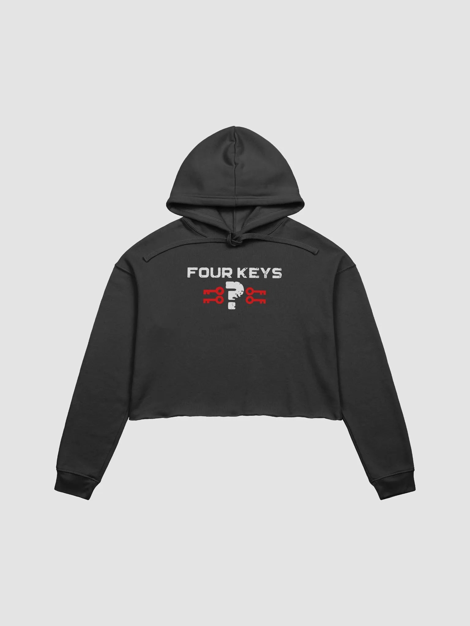FOUR KEYS? Crop Hoodie product image (1)