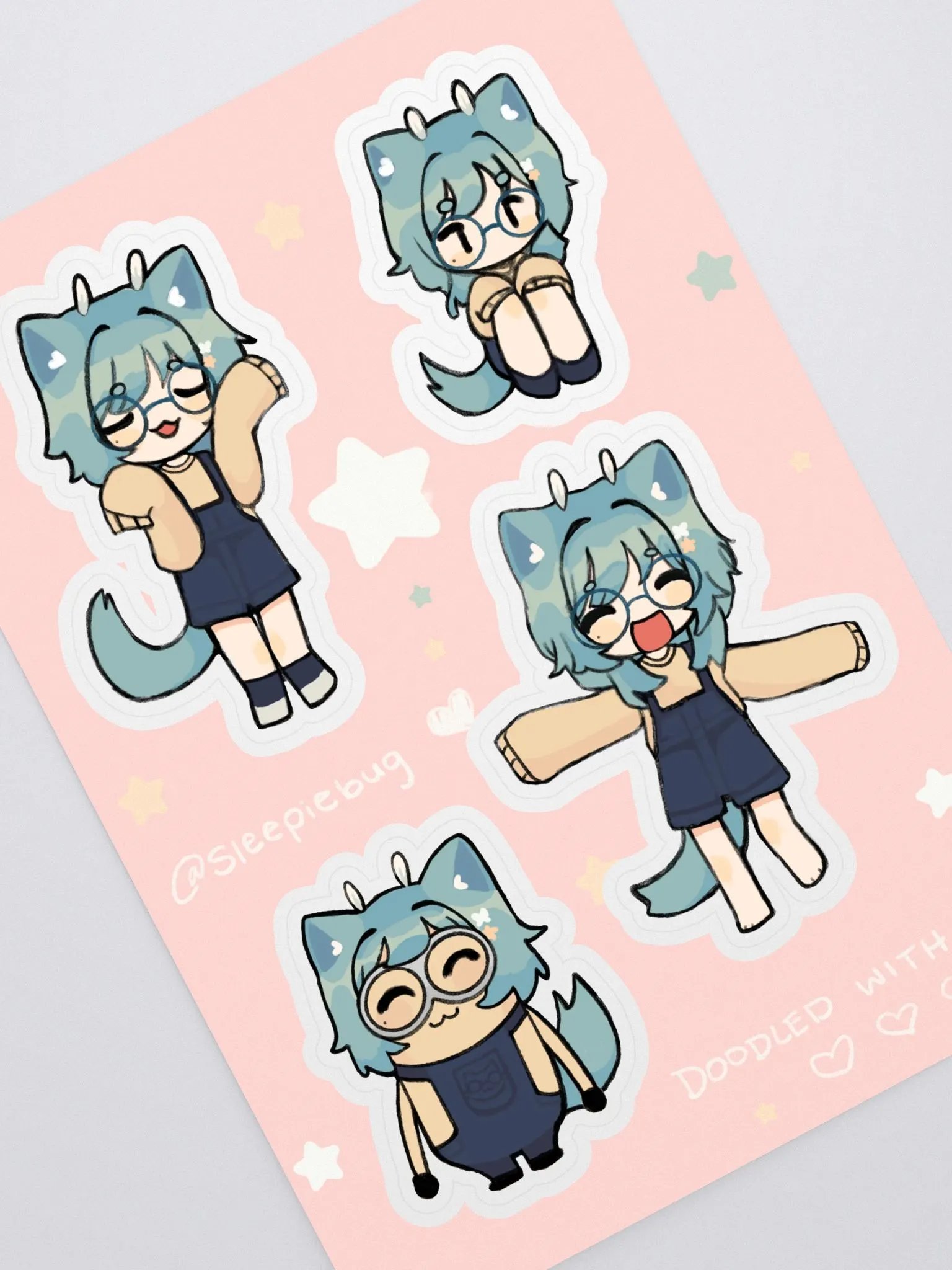 BIG minion bug stickers product image (1)