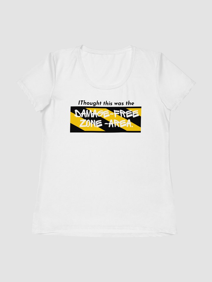 Damage free Zone | Women's sports t-shirt product image (1)