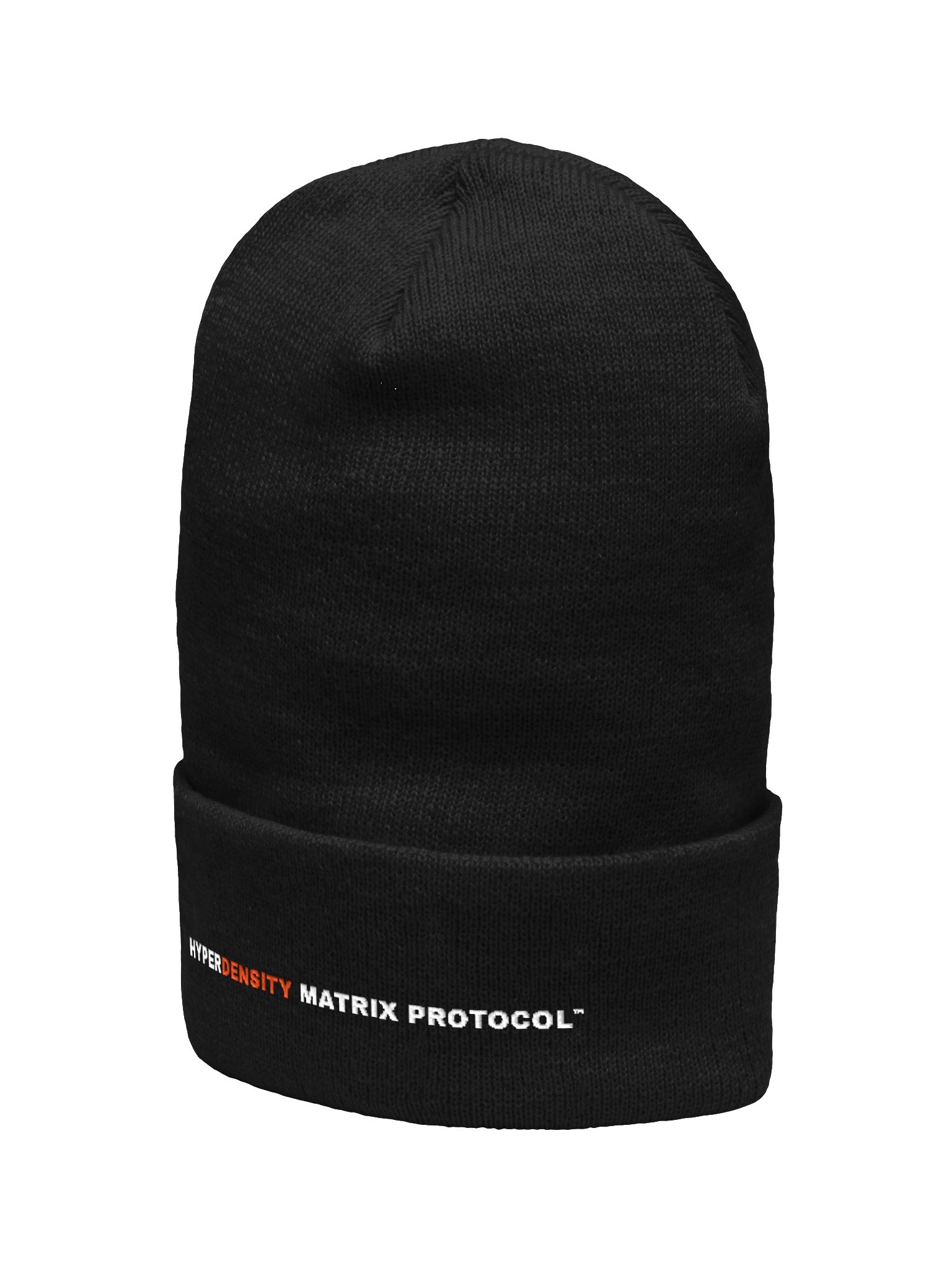 The Hyperdensity Matrix Protocol™ Logo Beanie (One Line) product image (2)