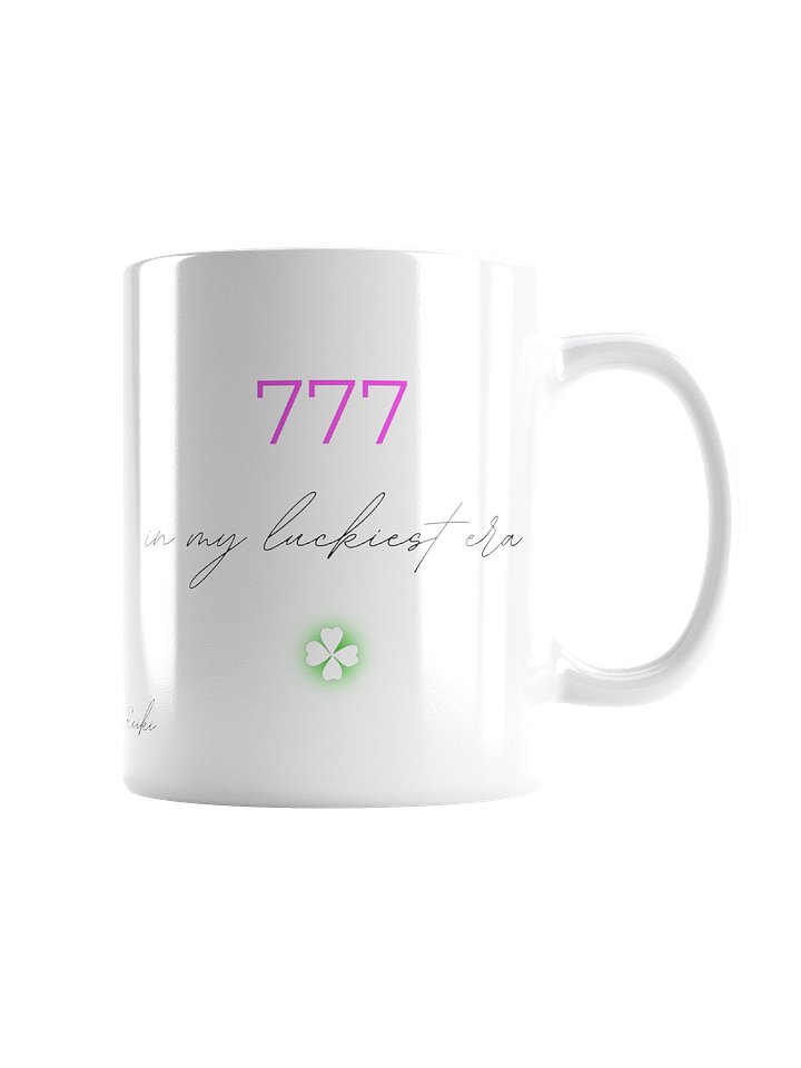 777 in my luckiest era🍀 mug product image (2)