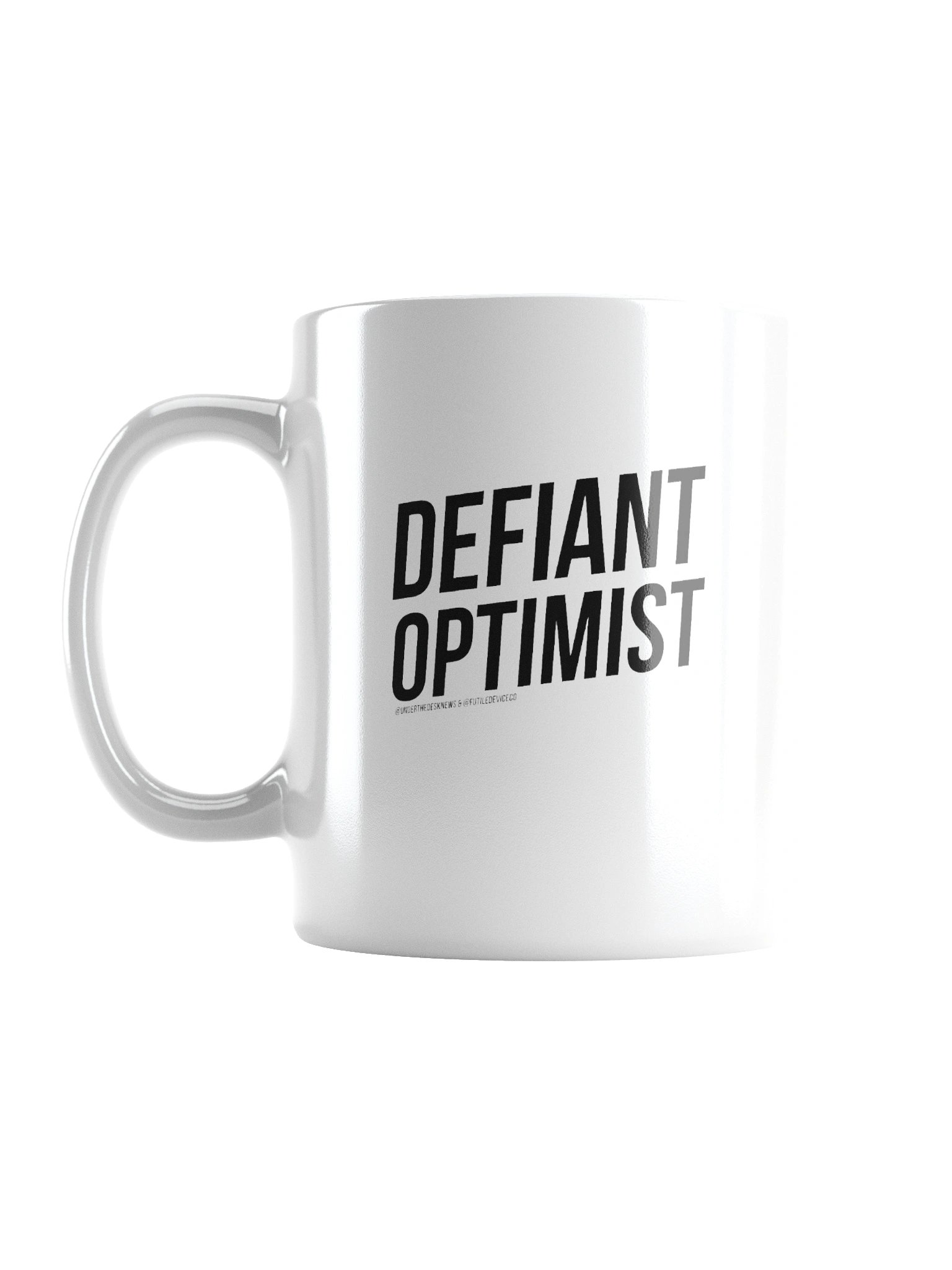 FUTILE DEVICE: DEFIANT OPTIMIST (MUG) product image (3)