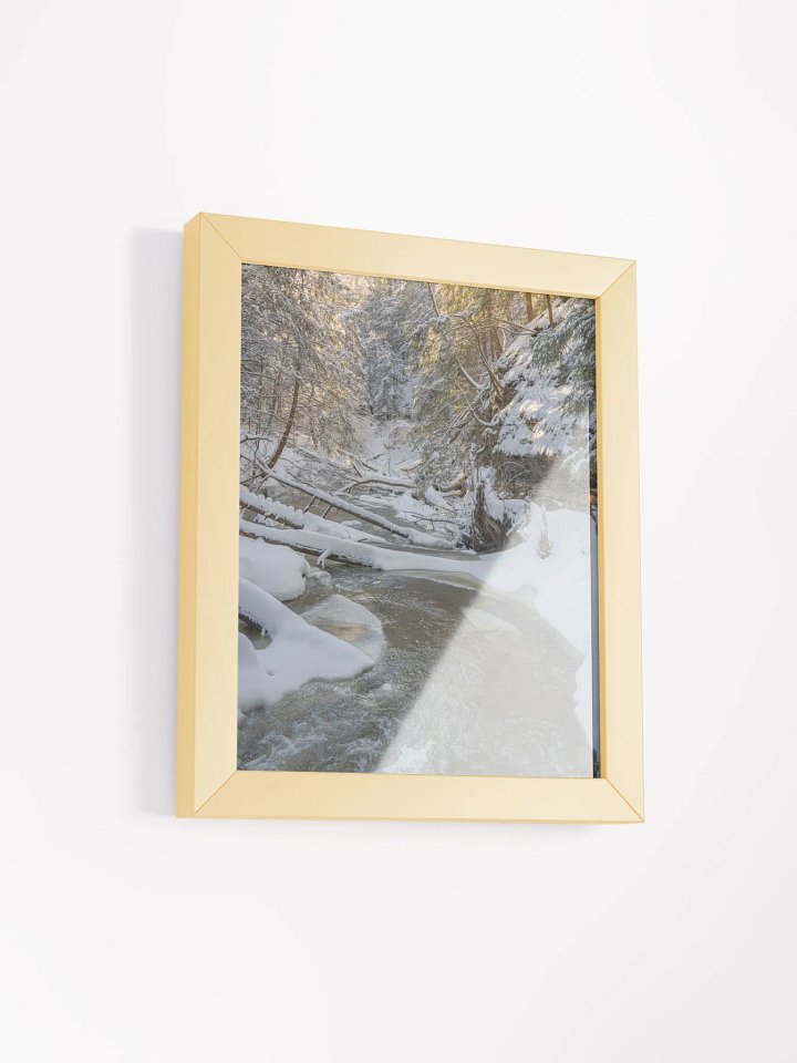 Flowing Creek in a Frozen Forest product image (23)