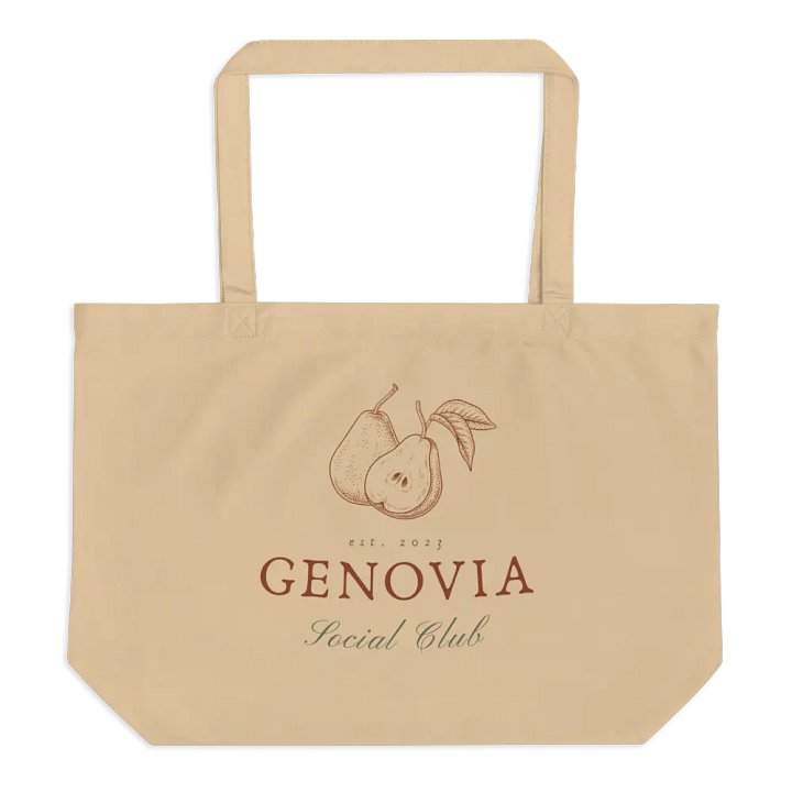 Genovia Social Club Cotton Tote product image (1)