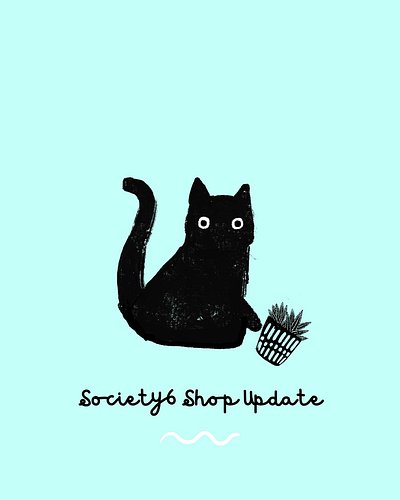 Sadly Society6 is reducing the number of artists again, as well as designs. My work is still available there (for now…?) but ...