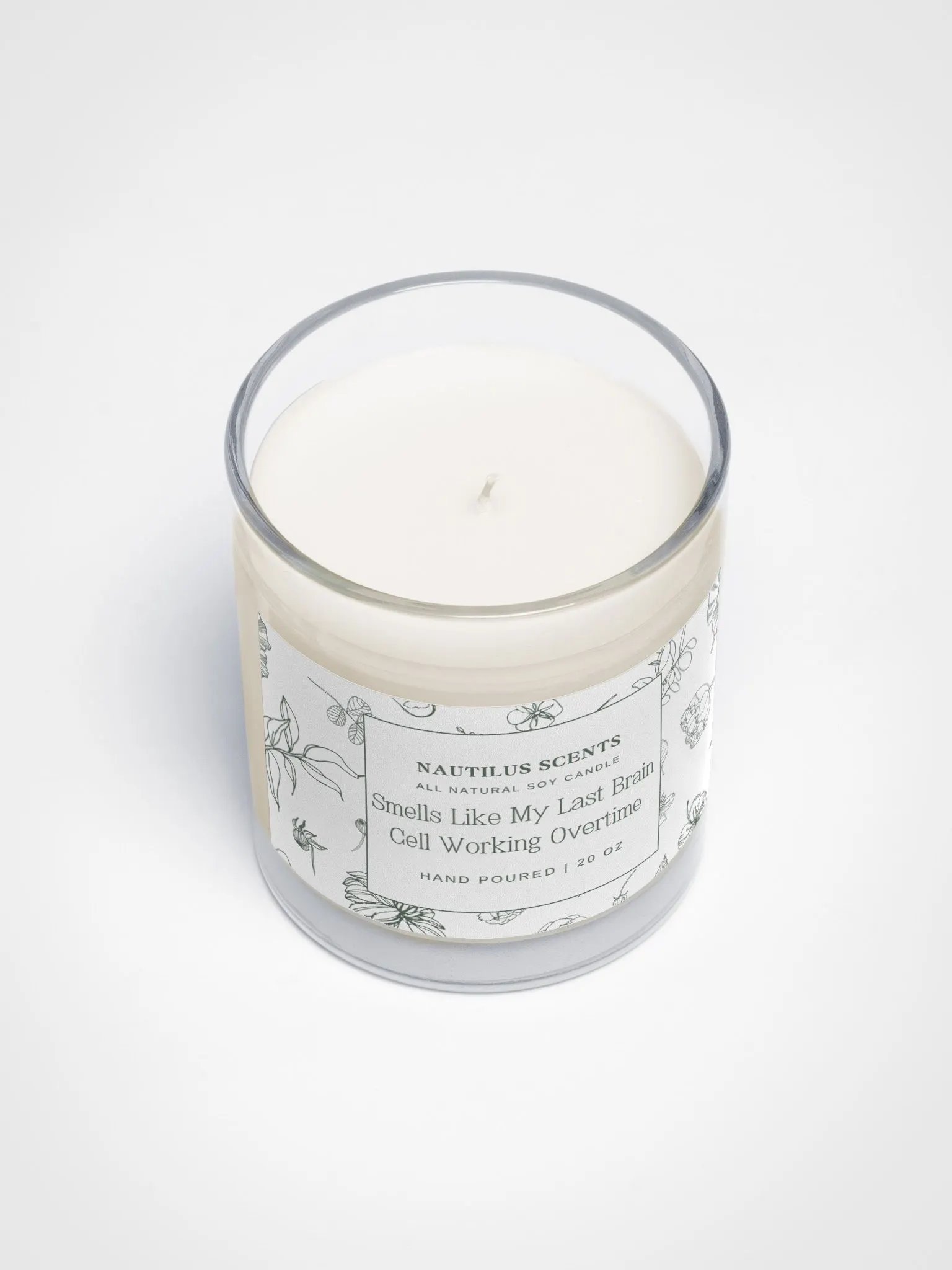 Last Brain Cell Soy Wax Candle product image (3)