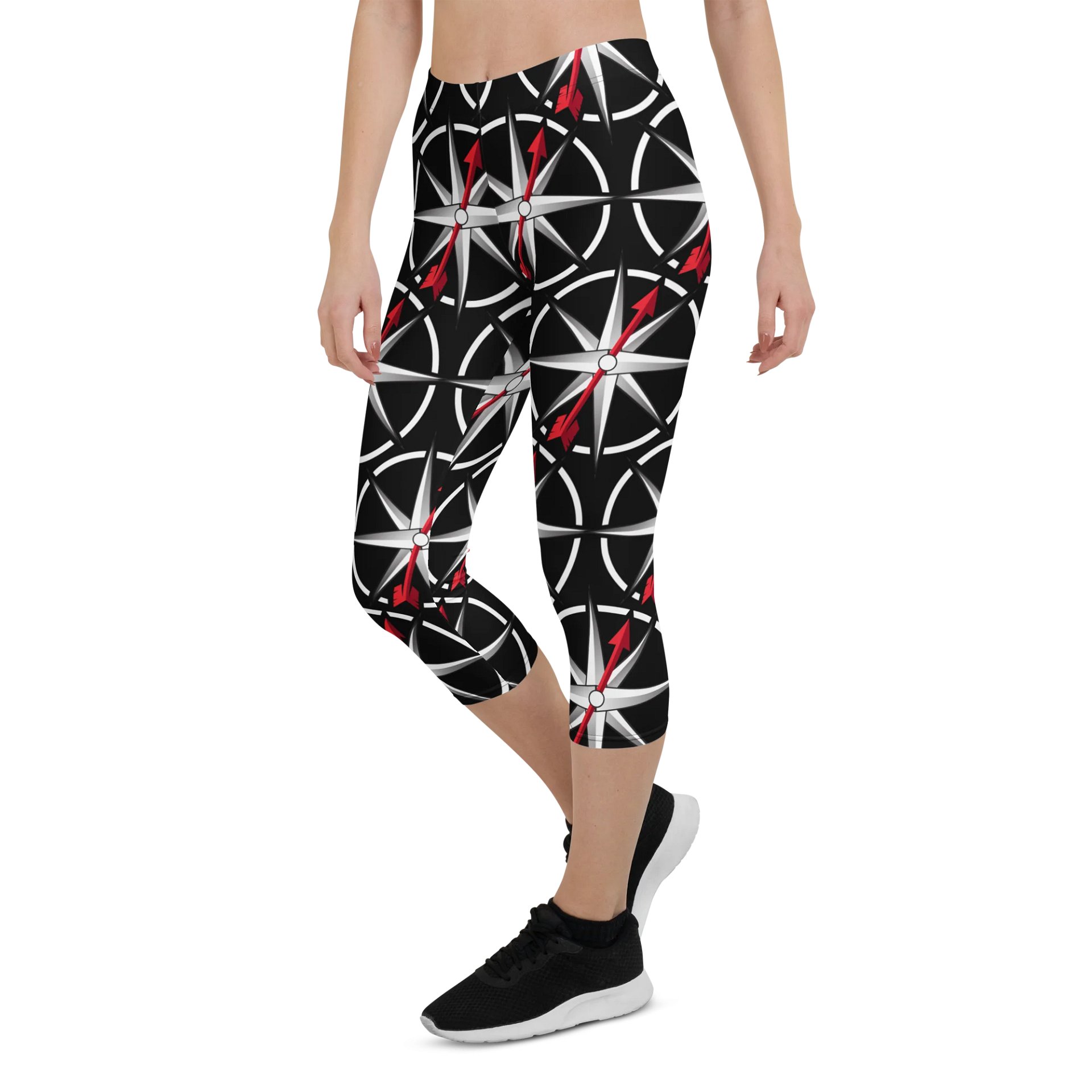 The Compass Trail Capri Leggings – Adventure in Every Step product image (6)