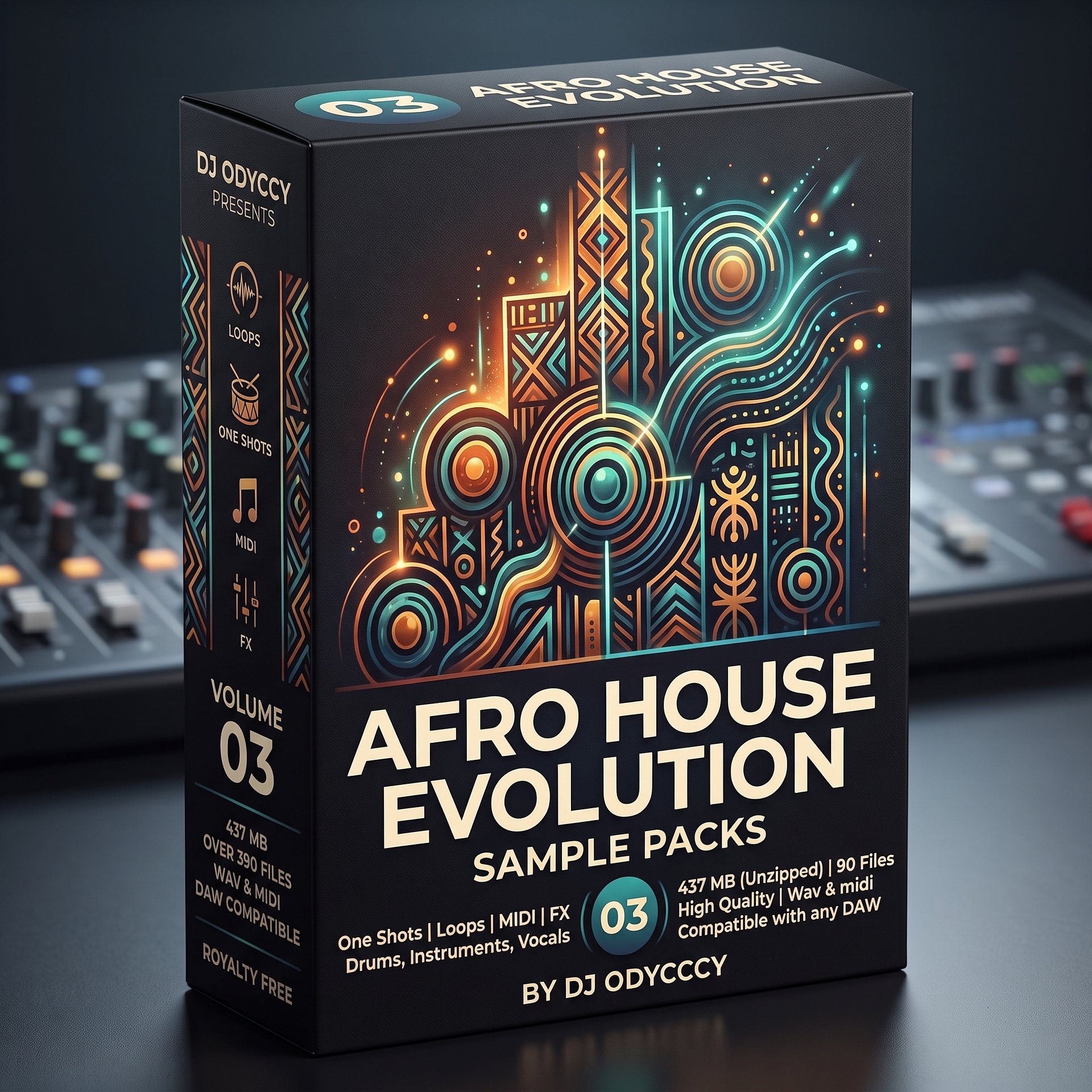 Afro House Evolution Sample Pack 03 By DJ Odyccy product image (1)