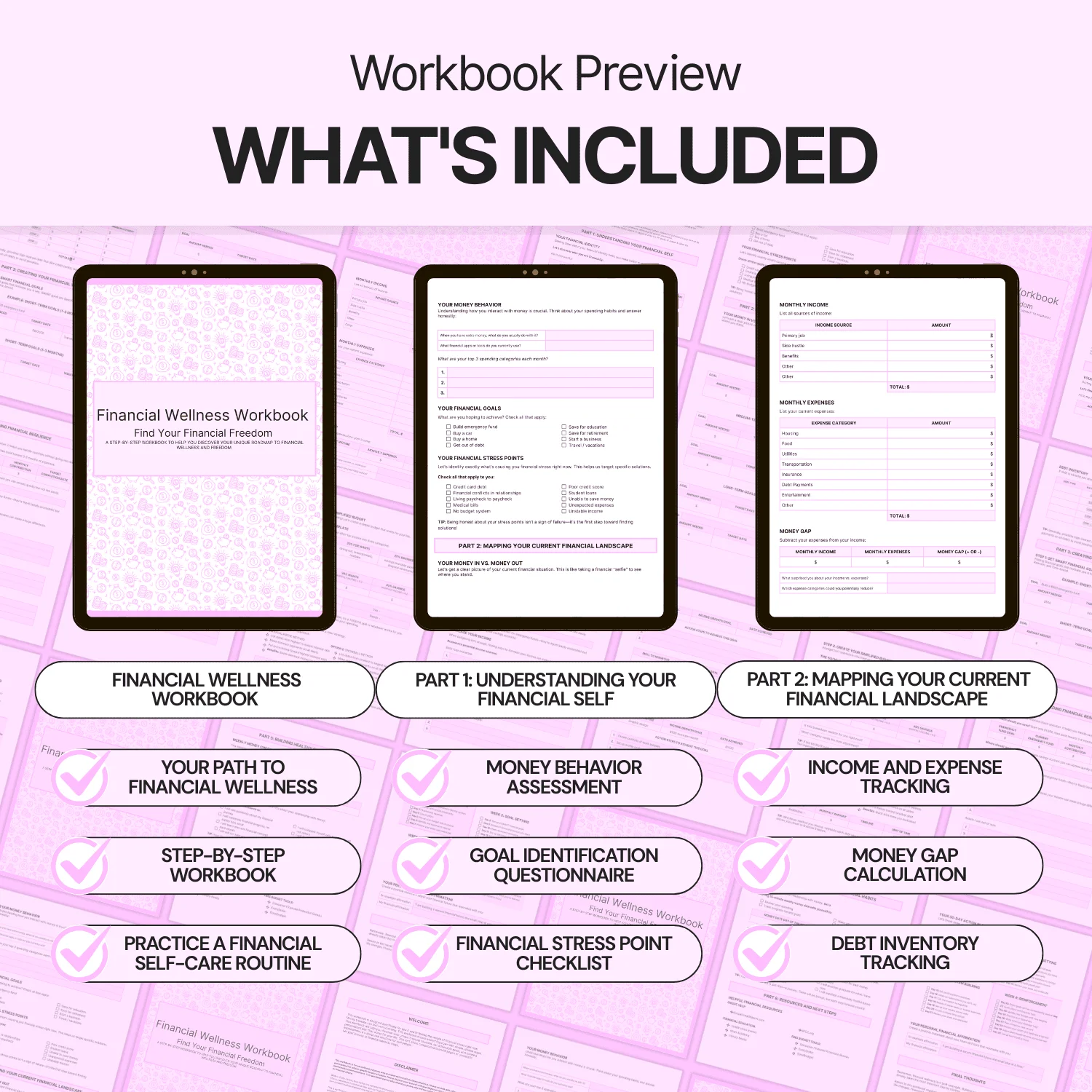 Financial Wellness Workbook - Google Docs product image (4)