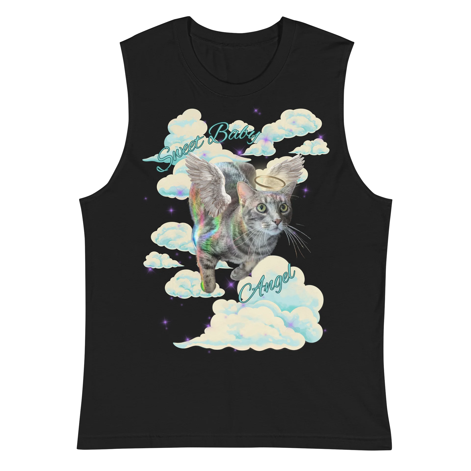 Sweet Baby Angel Muscle Tee product image (2)