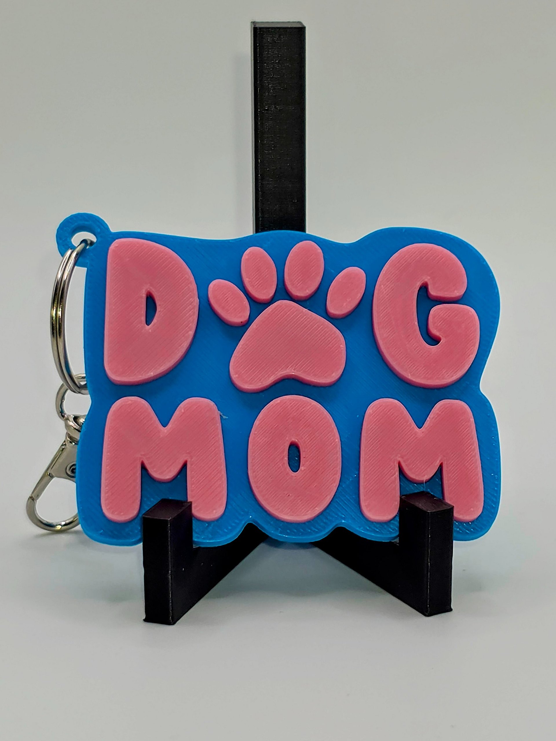 🐾 Dog Mom Keychain | Paw Print Design product image (5)