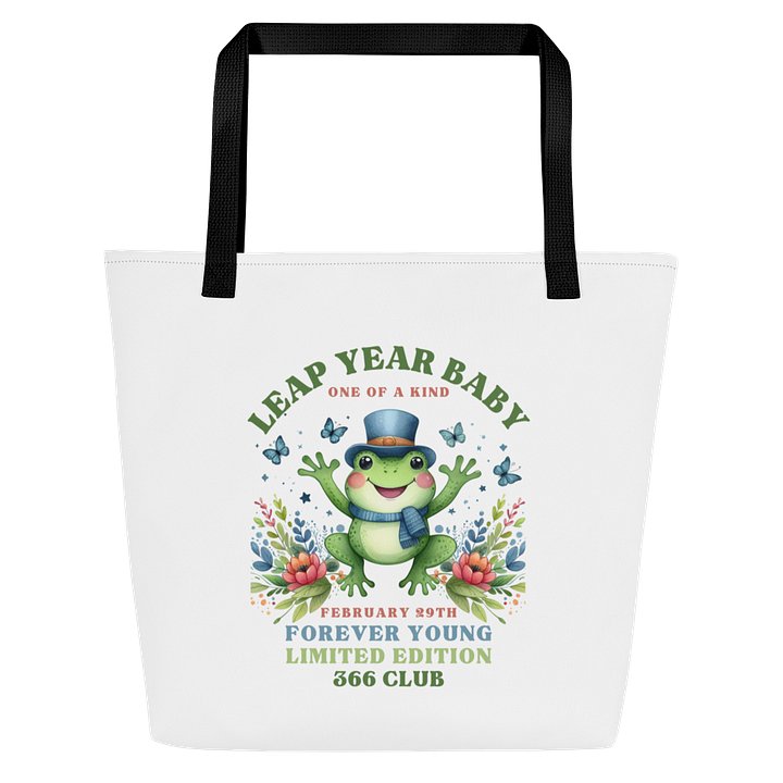 Leap Year Birthday Tote Bag One of a Kind February 29th Forever Young Limited Edition 366 Club Gift product image (1)
