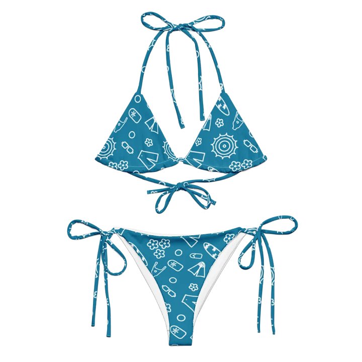 Beach Necessities Pattern String Bikini product image (1)