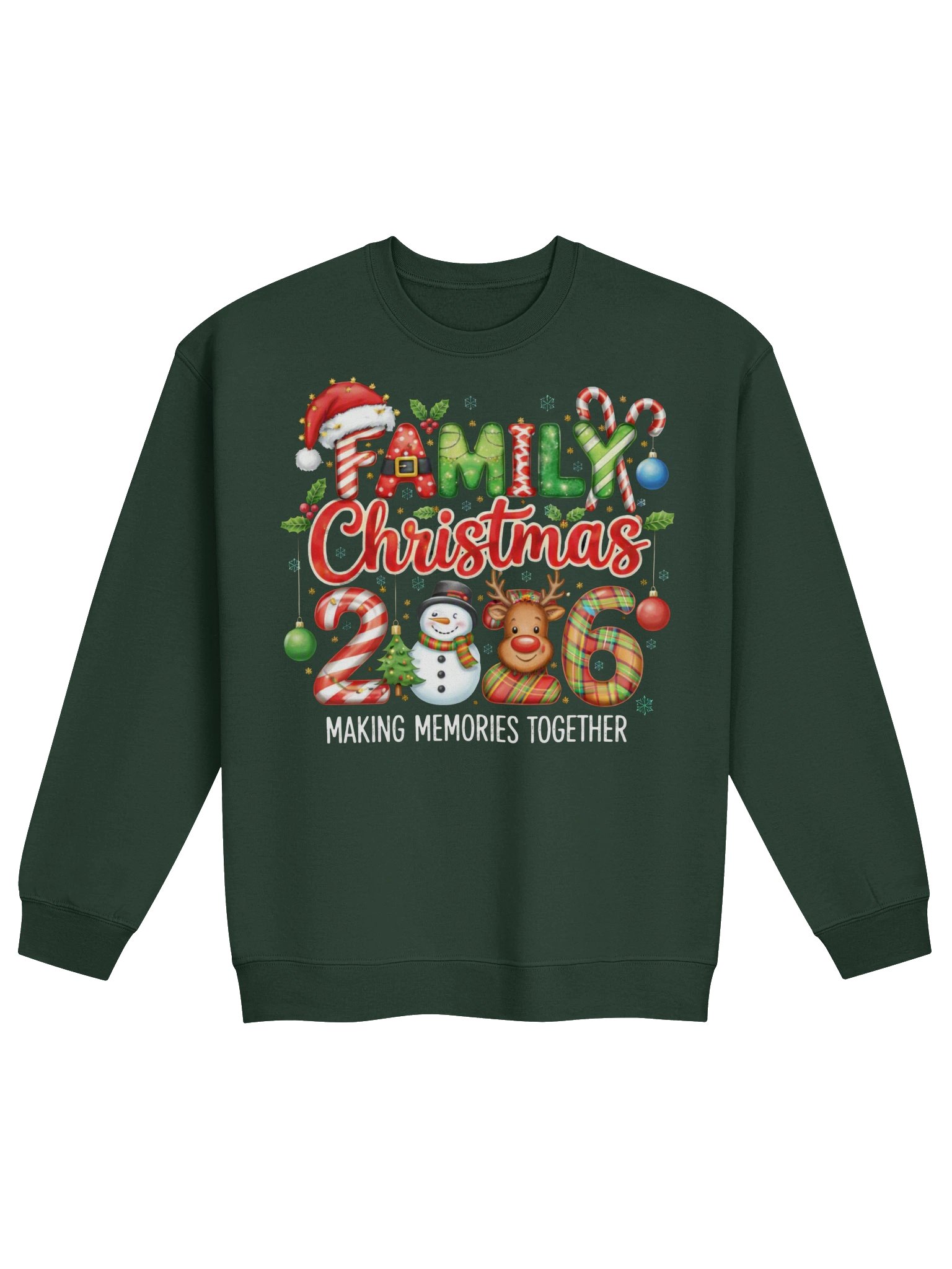 Family Christmas 2026 Crewneck Sweatshirt product image (7)