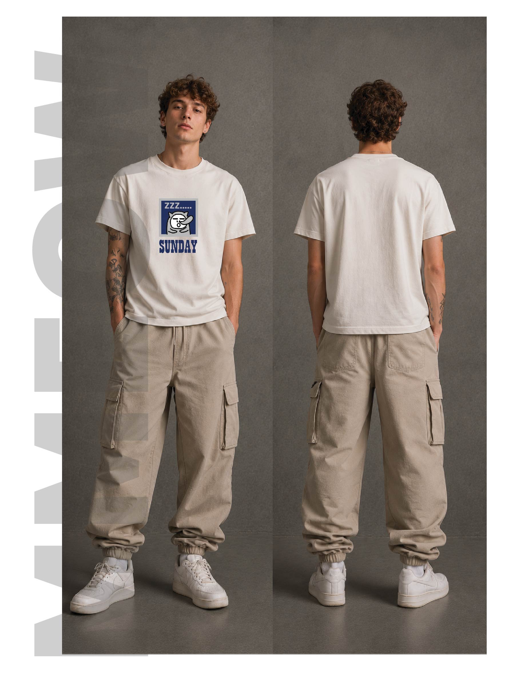 Sunday II T - SHIRT PRINTED product image (5)