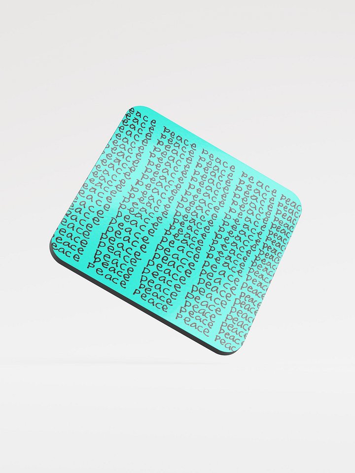 Peace 2 Coaster (Teal) product image (1)