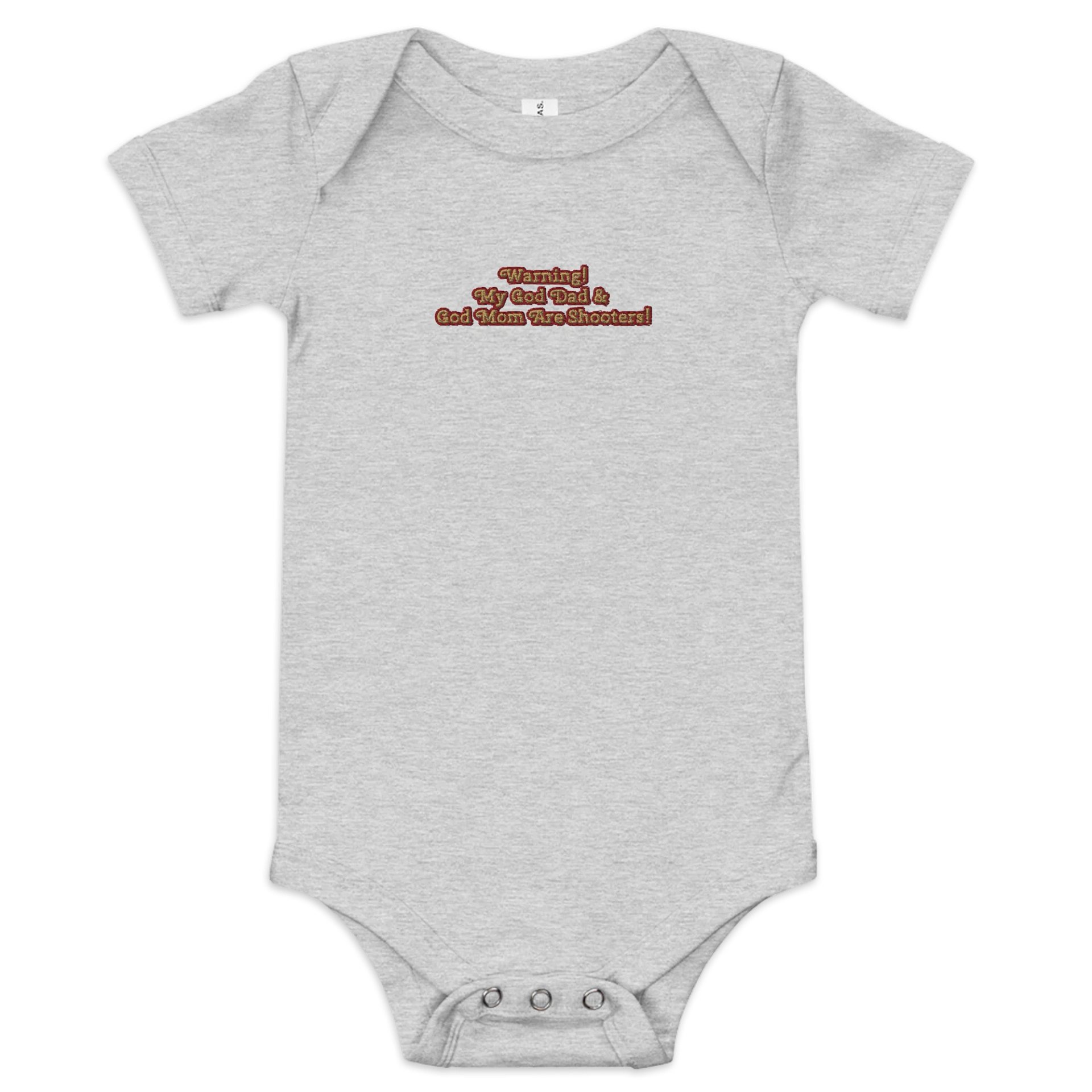 My Godparents Are Shooters Baby Onesie product image (8)