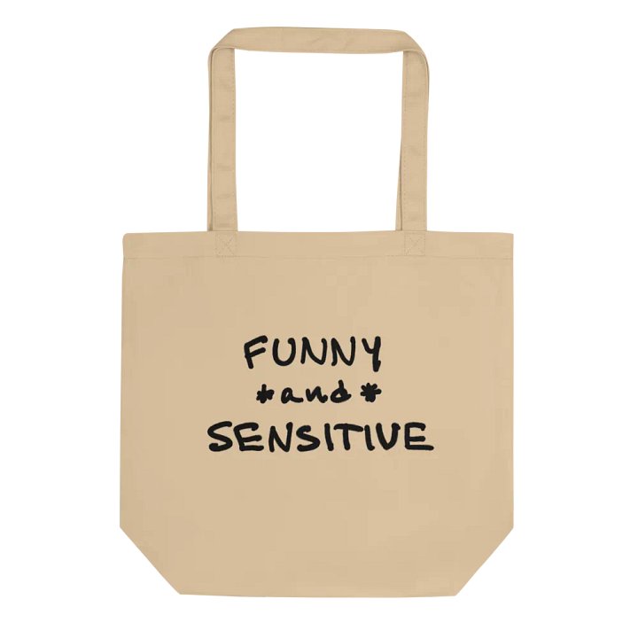 FUNNY *and* SENSITIVE tote bag product image (1)