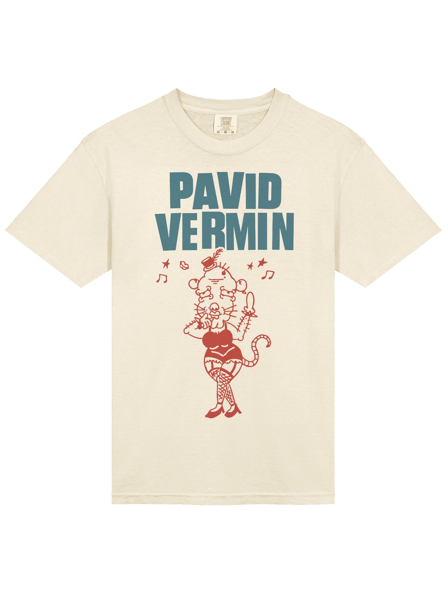 Pavid Pavid Vermin Showgirl Shirt | obscurestvinyl