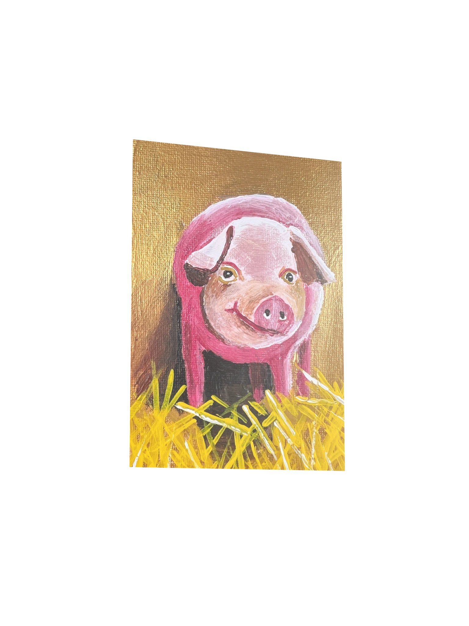 Happy Pig – Art Print product image (7)