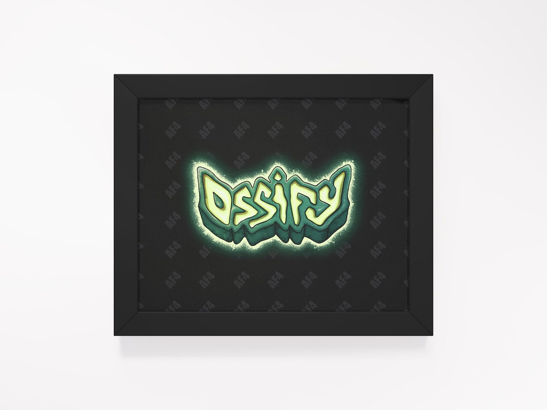 Ossify Framed Print product image (2)