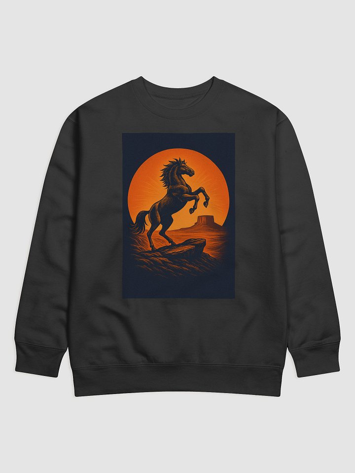 WILD HORSE IN SUNSET product image (1)