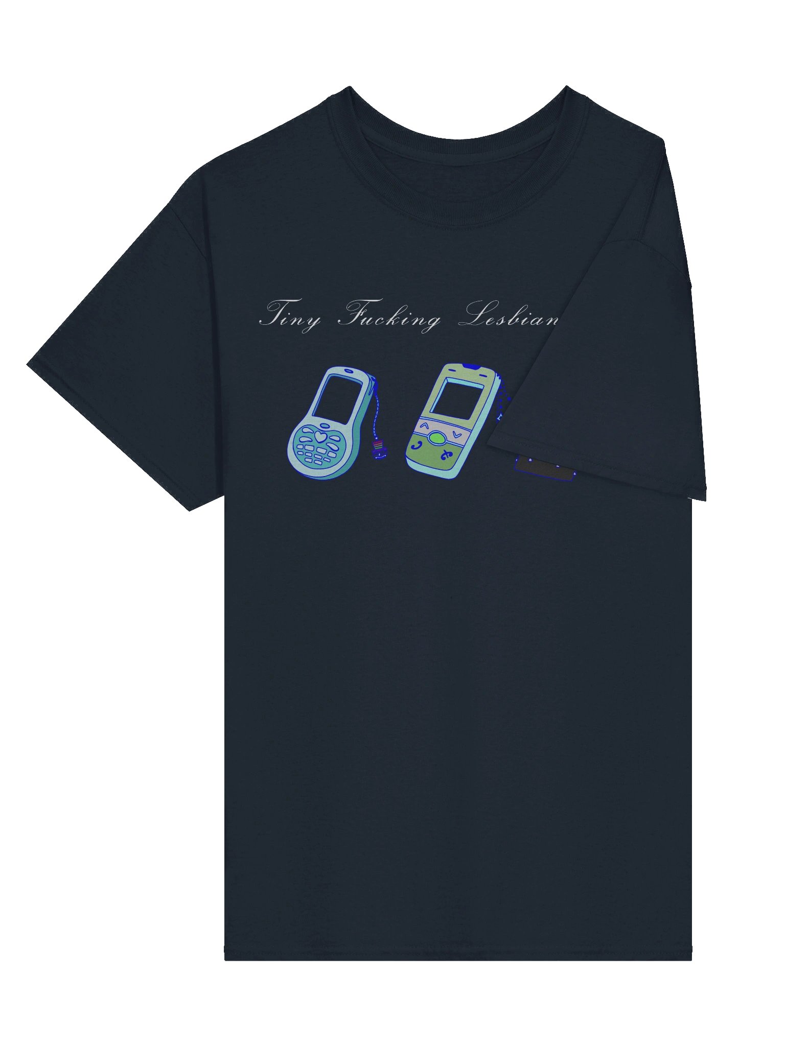 Tiny Lesbian Phone Tee product image (20)