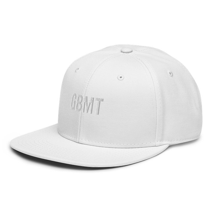 GBMT Classic Snapback – All White Edition product image (2)