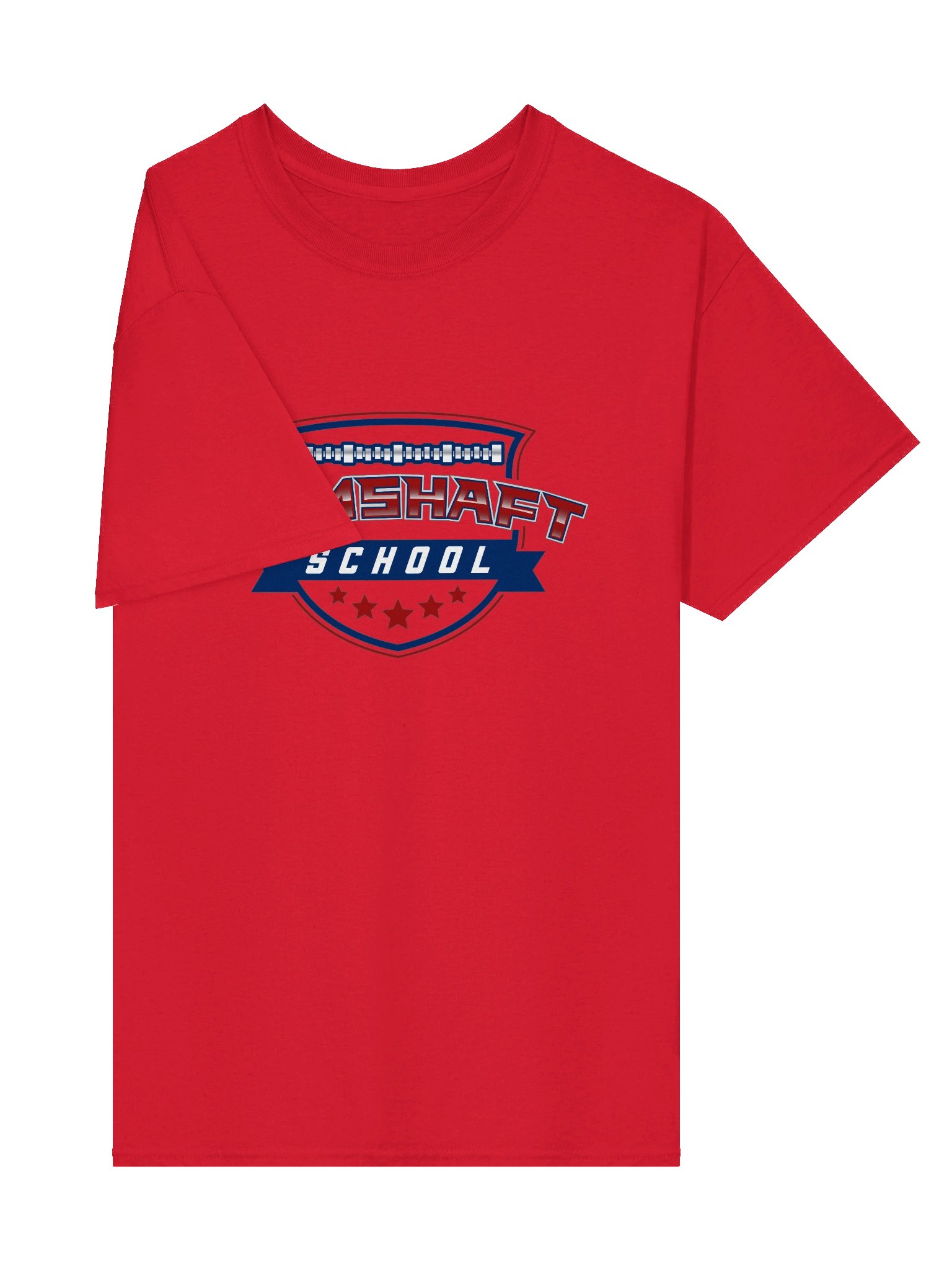 T-shirt - Red, White & Blue on Red product image (4)