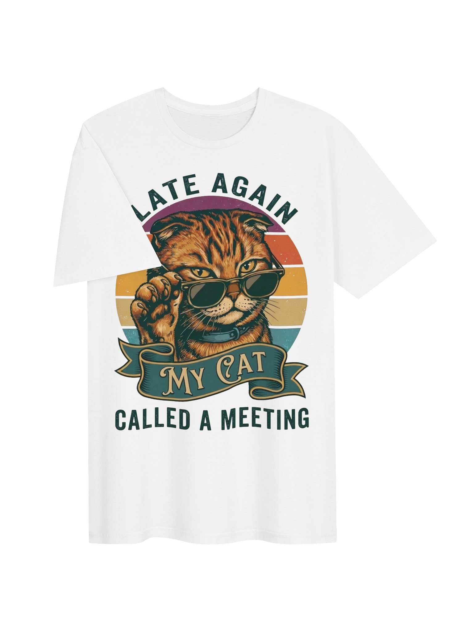 Cat Meeting T-Shirt product image (14)